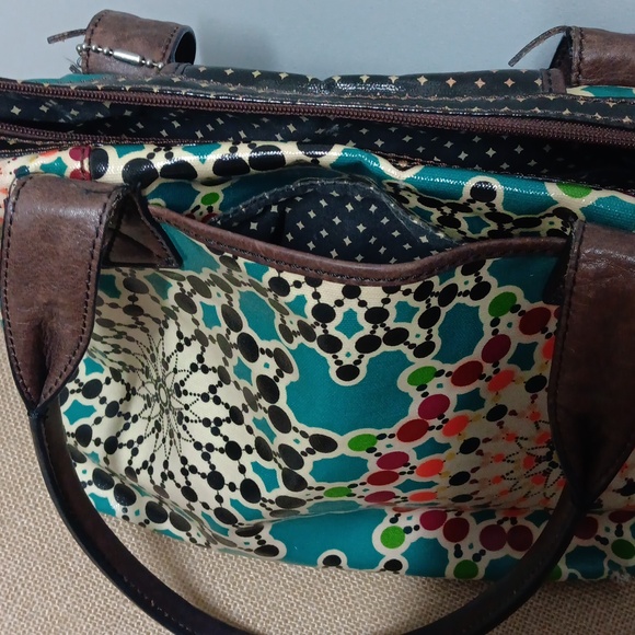 Fossil Bright Multi Keyper tote bag - Picture 6 of 8